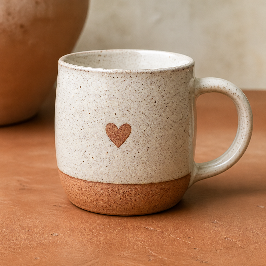 Handmade ceramic mug